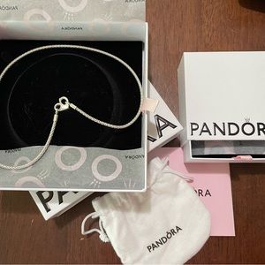 Pandora Moments Studded Chain Necklace